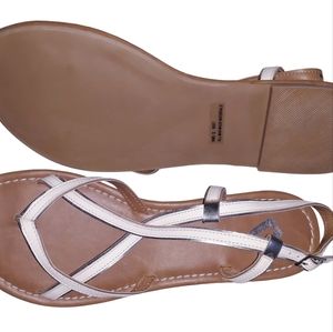 White Strappy Sandals